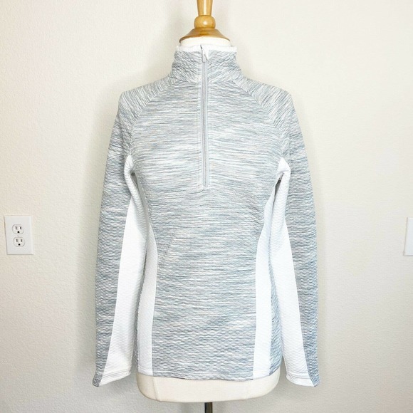 Athleta Zip Up Thumbhole Sleeve Pullover - Picture 1 of 10